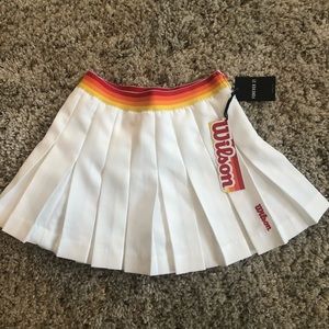 NWT Wilson tennis skirt